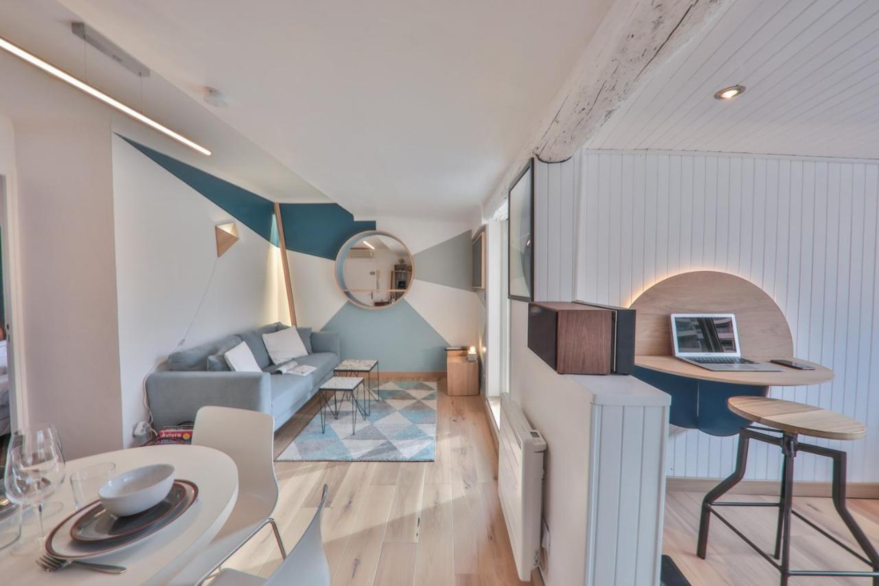 Belle Surprise Coeur De Ville, Cosy Avec Terrasse Cannes Exterior foto