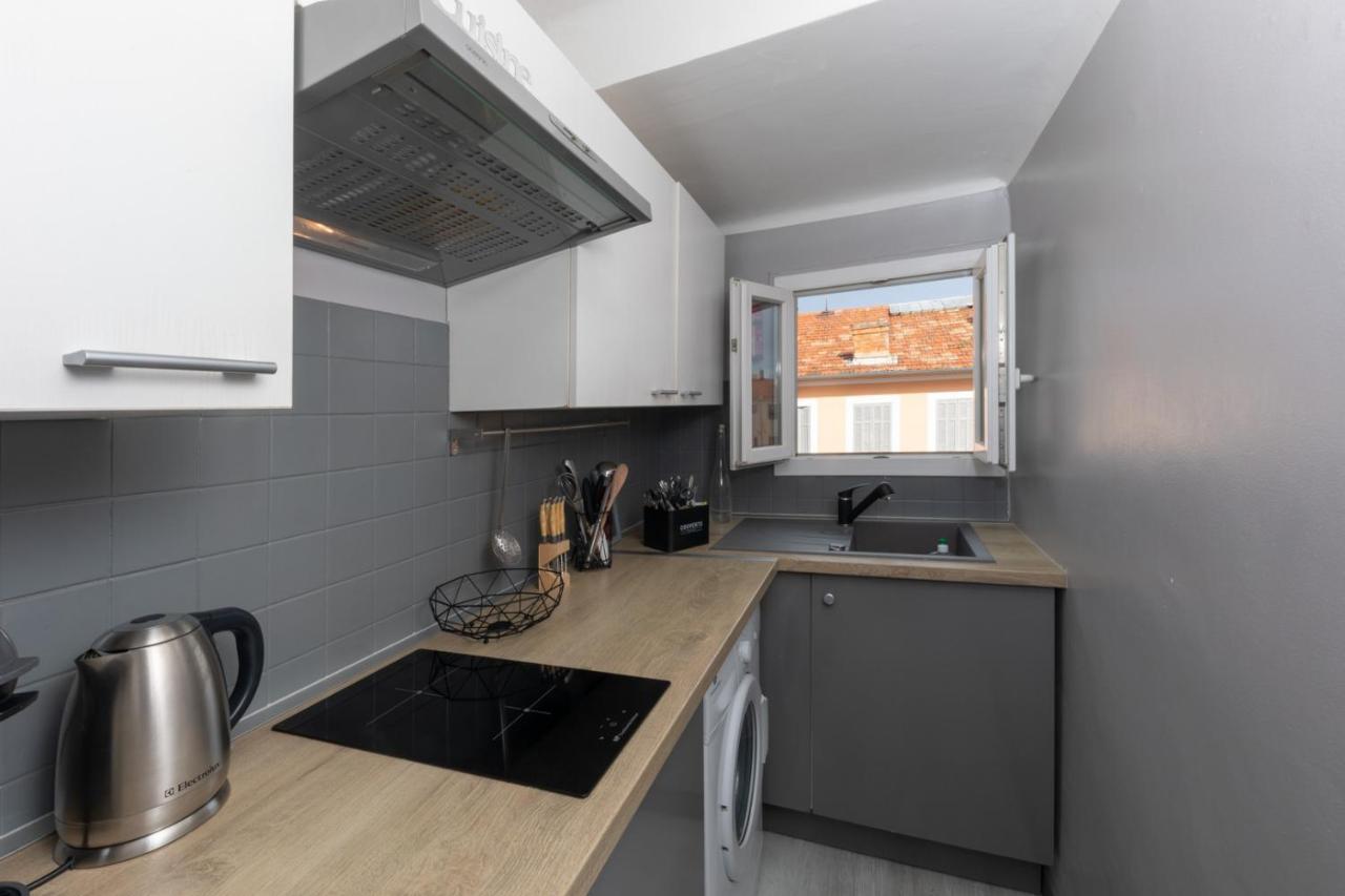 Belle Surprise Coeur De Ville, Cosy Avec Terrasse Cannes Exterior foto