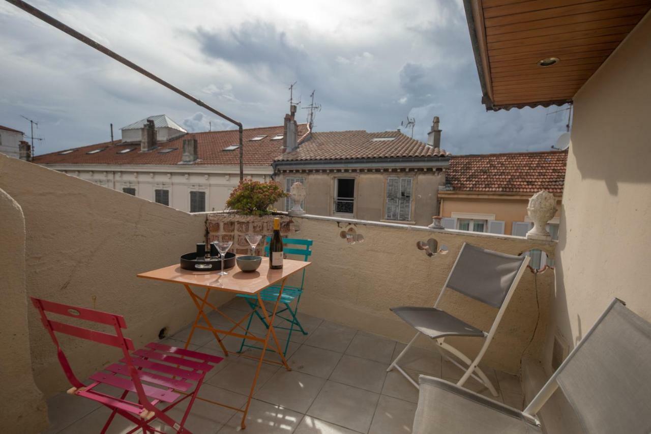 Belle Surprise Coeur De Ville, Cosy Avec Terrasse Cannes Exterior foto